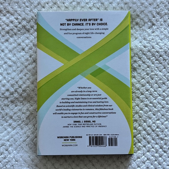 💙 3/$21 HARDCOVER: Eight Dates - Essential Conversations for a Lifetime of Love - Picture 2 of 5